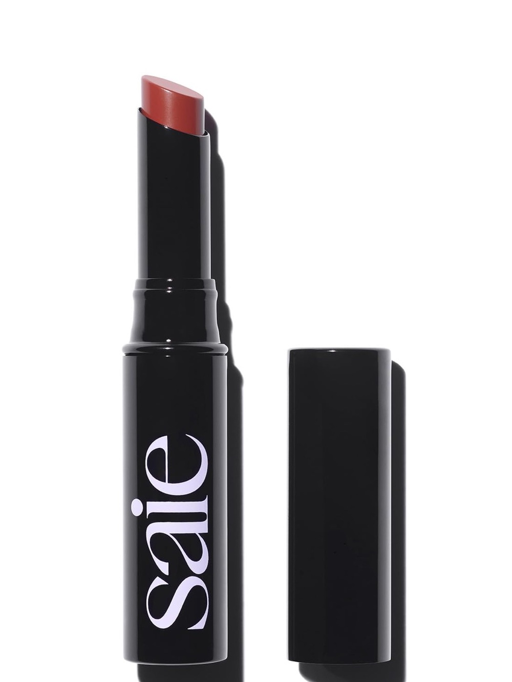 Saie Lip Blur Matte Blurring Lipstick Shade: Dada (Terracotta Pink)